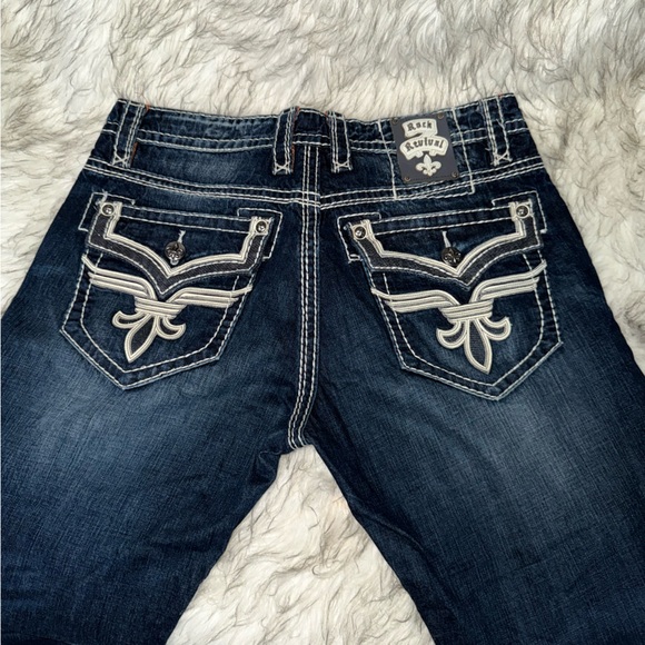 Rock Revival Size 38/32 Mens jeans - Picture 2 of 6